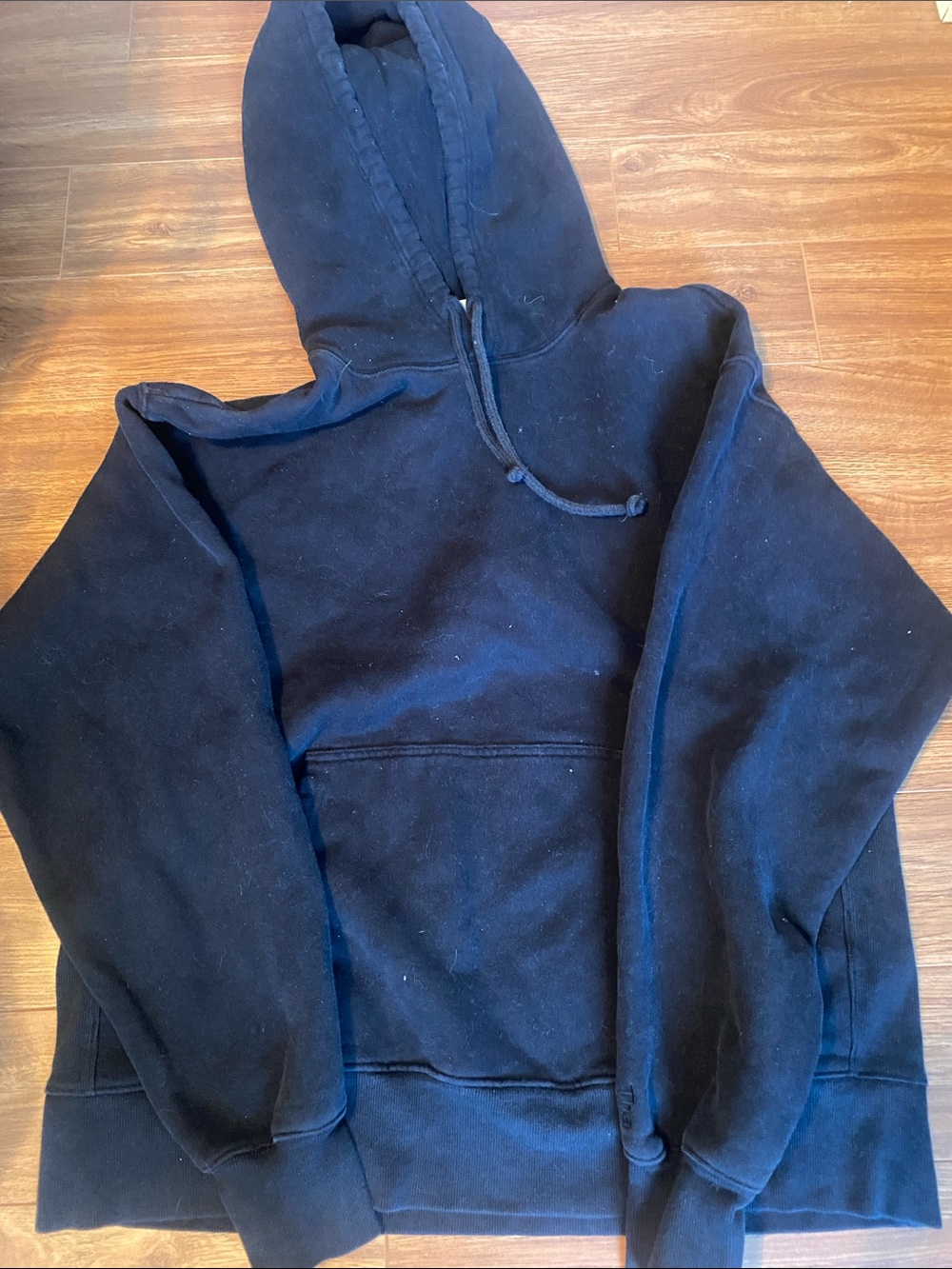 TNA Black CozyAF Fleece Hoodie